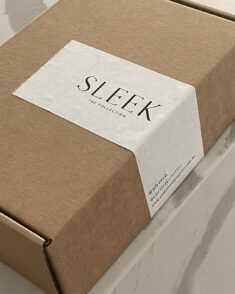 SLEEK The Collection Minimalist Package Inspo
