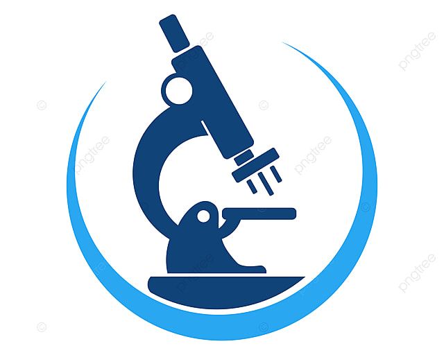 Simple Microscope Clipart Hd PNG, Microscope Simple Icon Illustration Vector Sign On Isolated Ba ...
