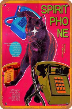 Spirit Phone – Lemon Demon Poster 12″ X 8″ Vintage Metal Tin Sign Home Decor G ...