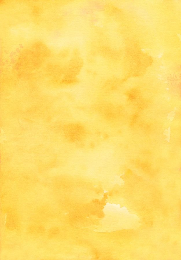 Textura de fundo amarelo em aquarela | Foto Premium