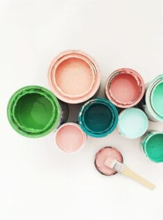 pick a color and start painting (Be Crafty)