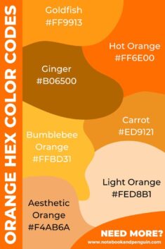 55+ Bright Orange Color Codes For Your Next Project