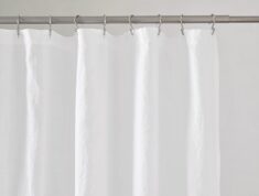 Coyuchi Organic Linen Shower Curtain by Coyuchi
