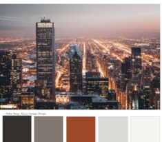 I love the night life color story featuring Urban Bronze