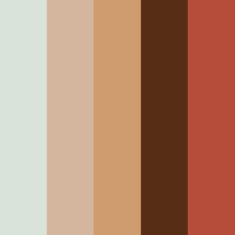 Pastel Tones Color Palette Brown
