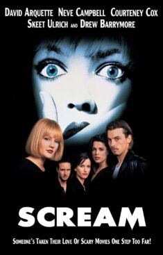 Scream – 1996 Movie Poster Frameless Gift 12 x 18 inch（30cm x 46cm）-LT-071