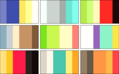 color palettes 2 by RRRAI on DeviantArt