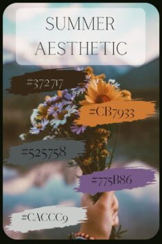 Canva Summer Aesthetic Hex Codes