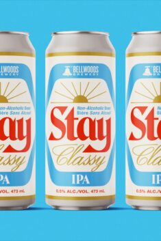 Doublenaut’s Packaging Design For Stay Class IPA Celebrates Tradition With A Non-Alcoholic ...
