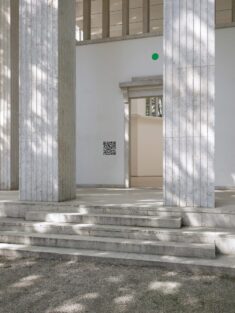 Germany’s 2038 pavilion at Venice Architecture Biennale puts QR codes on walls of empty bu ...