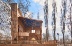 Manuel Herz Architects creates synagogue that opens like a pop-up book