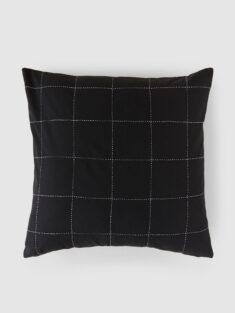 Anchal Project Organic Cotton Grid Throw Pillow Cover by Verishop