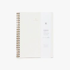 Appointed Workbook in Canvas White by Need Supply Co.