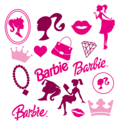 Barbie baby Logo PNG Vector (AI) Free Download