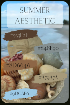 Canva Summer Aesthetic Hex Codes