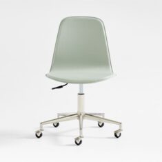 Class Act Sage & Silver Adjustable Kids Desk Chair