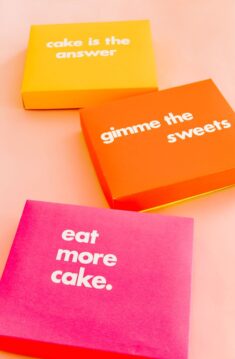 DIY Cake Box So You Don’t Ruin The Frosting • A Subtle Revelry