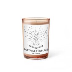 D.S. & Durga Portable Fireplace Candle by Need Supply Co.