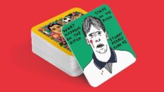 Iconic moments from the Euros celebrated on charity beer mats by David Shrigley, Pentagram and more