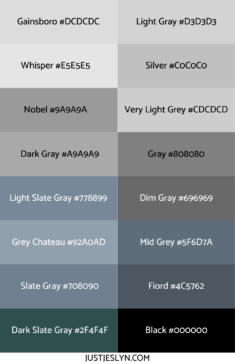Names for Colors: 160 Ideas To Inspire Your Next Project (With Hex Codes!)