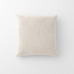 Schoolhouse Ivory Grid Stitch Pillow by Schoolhouse Electric & Supply Co.