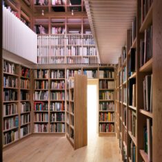 Studio Seilern creates secret library in English barn conversion