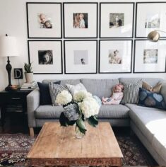 Where to buy gallery wall frames: IKEA, Amazon, Crate and Barrel, even Dollar Tree!