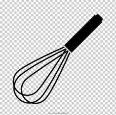 Whisk Drawing Kitchen Utensil Tool PNG – Free Download