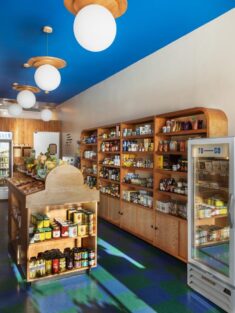 Wine and Eggs is a colourful Los Angeles grocery with a European feel