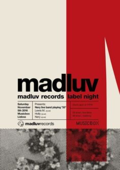 madluv, by adília lima – typo/graphic posters