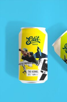 Edit Beer Co.’s Packaging Is Infused With Elements From Classic Print Designs