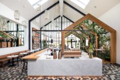 Boutique Coffee Roaster Coperaco’s First Cafe Holds a Modern Tree House