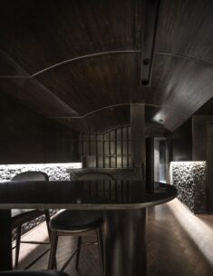 The Black Concrete Restaurant and Bar  / RENESA Architecture Design Interiors Studio