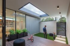 This Architect’s Houston Home Promotes Play With a Clever Entry Courtyard