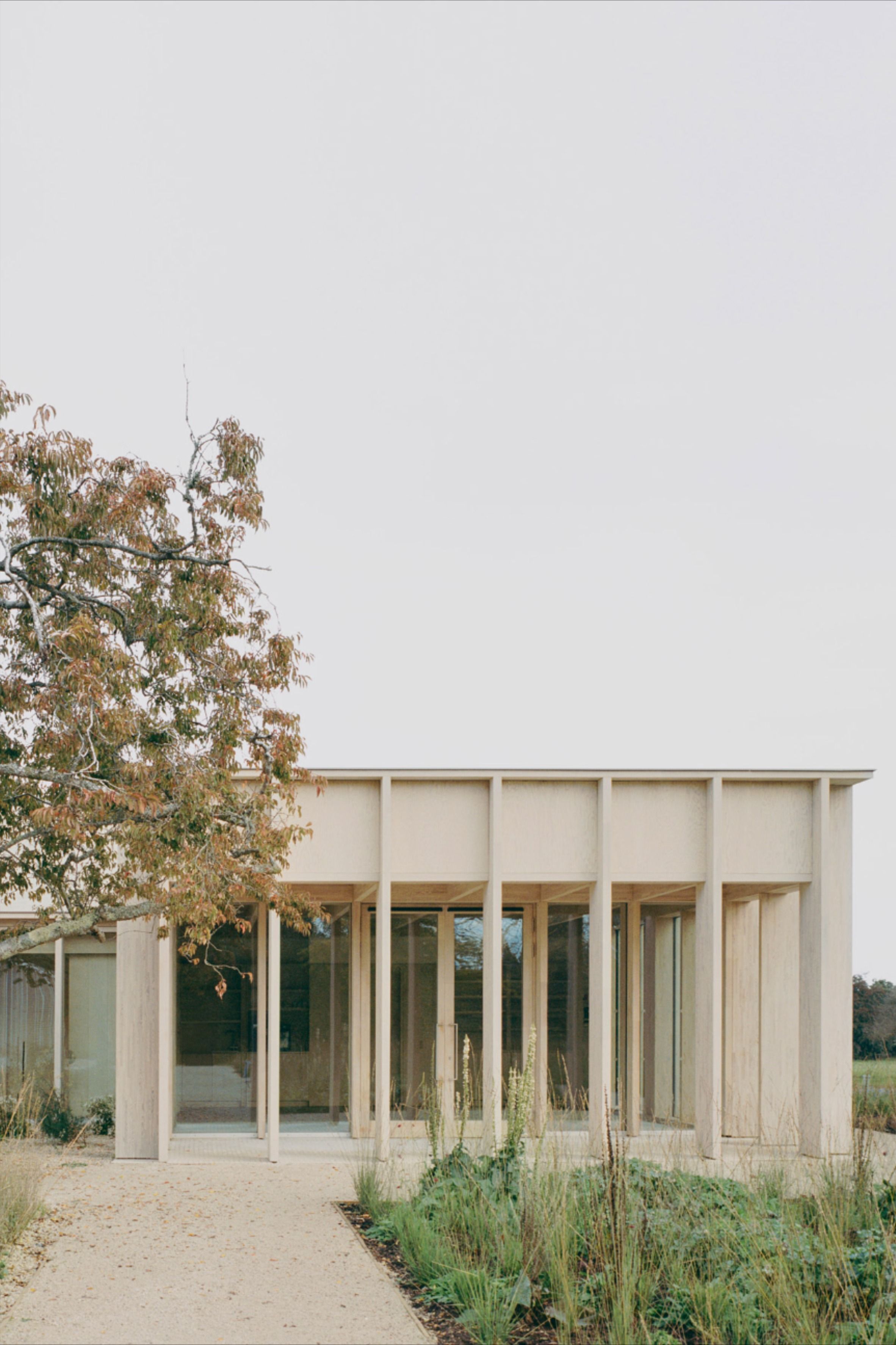 James Gorst Architects creates timber-framed temple in rural Hampshire ...