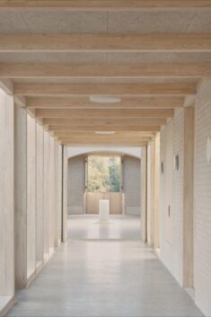 James Gorst Architects creates timber-framed temple in rural Hampshire