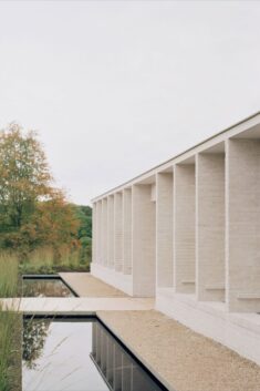 James Gorst Architects creates timber-framed temple in rural Hampshire