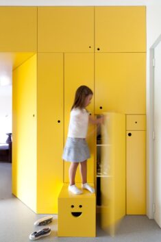 Eight homes where wardrobes are used as a focal point