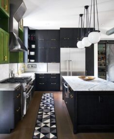 5 Homes With Sleek Black Kitchens