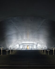 Wutopia Lab tops underground museum in China with sweeping concrete roof