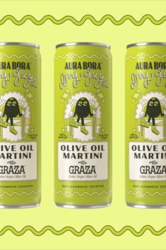 Graza and Aura Bora’s Olive Oil Martini Is A Collab We Can Get Behind