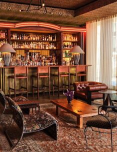 Kelly Wearstler adds The Quill Room bar to Austin Proper Hotel