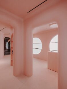 Isern Serra turns renderings into reality to form pink Moco Concept Store