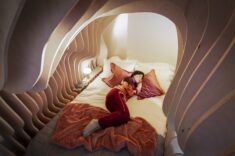 These Cave-Like London Apartments Help Jet-Lagged Travelers Drift Off to Sleep