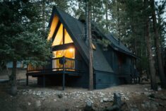A 1970s A-Frame Cabin in Big Bear Is Brought Back to Life