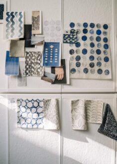 From Sketchbook to Loom, We Reveal How a Brooklyn Designer Created Her New Ocean-Inspired Textile
