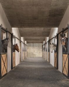 Studio RC embeds geometric equestrian complex in Mexican mountain terrain