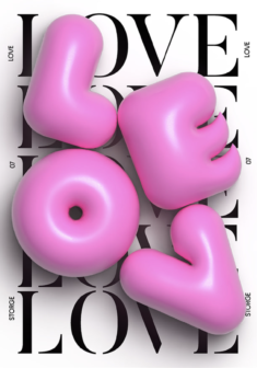 3D inflated type