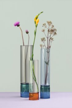 Anna Perugini’s reversible vases have jointed stems like bamboo