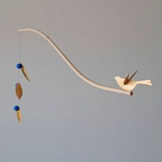Bird Mobile Kinetic Mobile Decor With Movement Brass Fall – Etsy